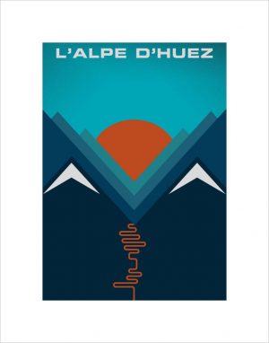 L'Alpe d'Huez | Lucent Arts L'Alpe d'Huez